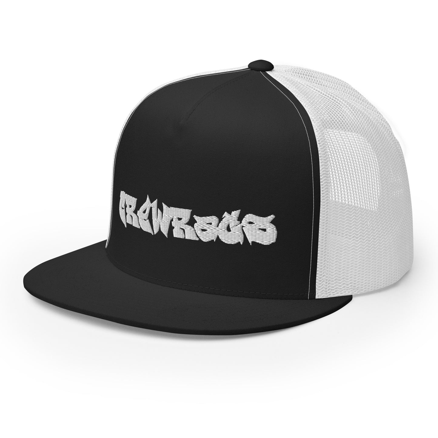 Crew Rags Graffiti Trucker Cap