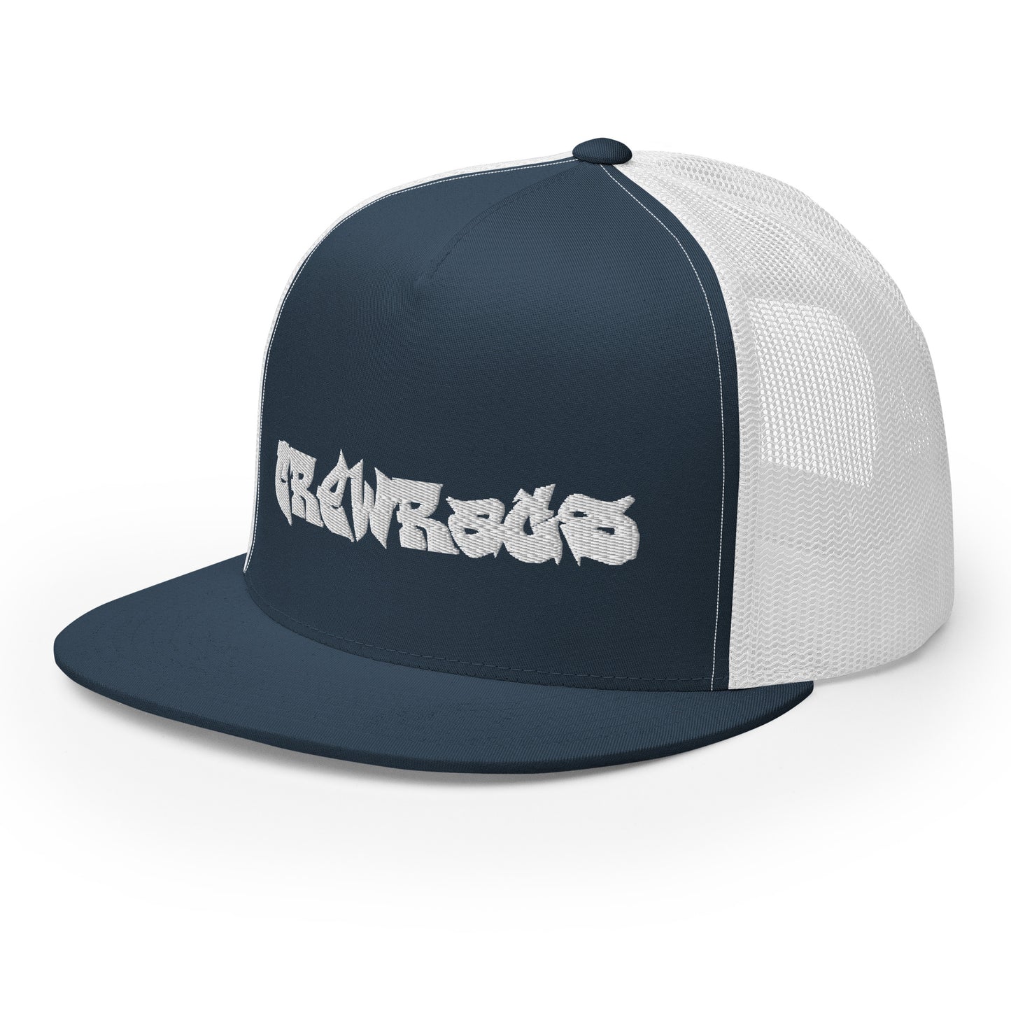 Crew Rags Graffiti Trucker Cap