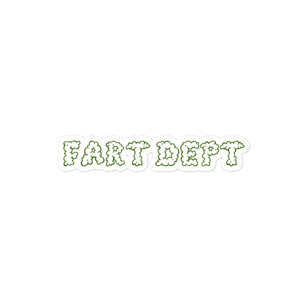Fart Dept Stickers