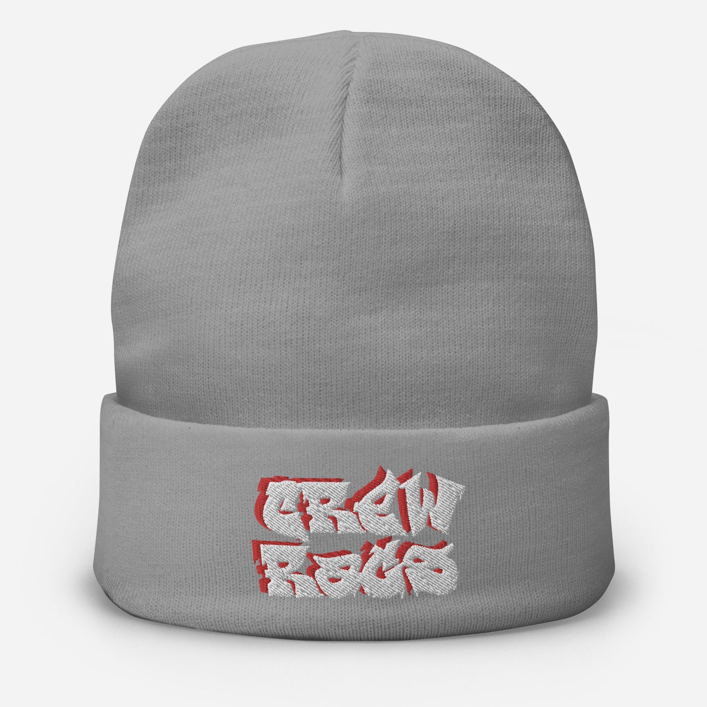 Crew Rags Graffiti Embroidered Beanie