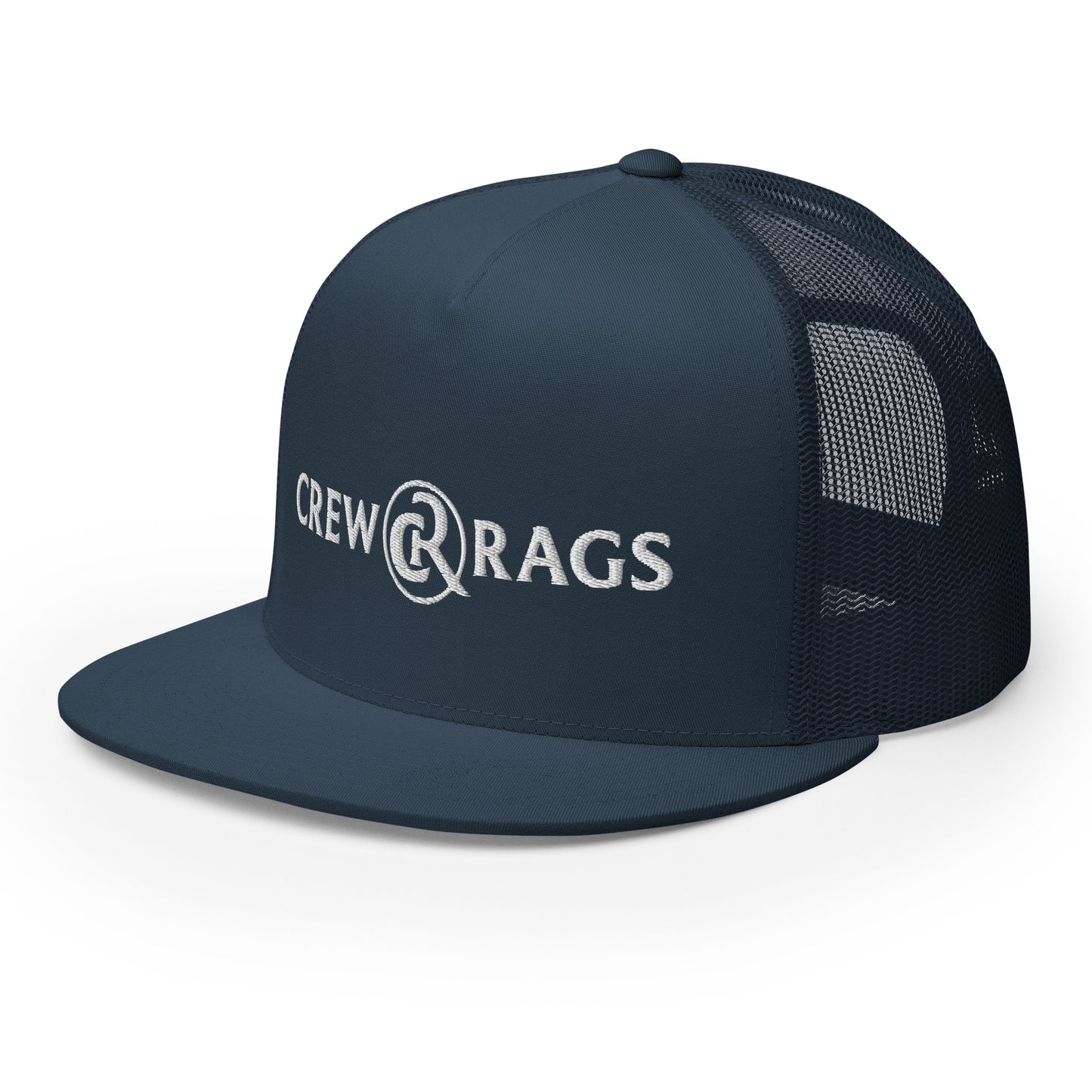 Crew Rags Logo Trucker Cap