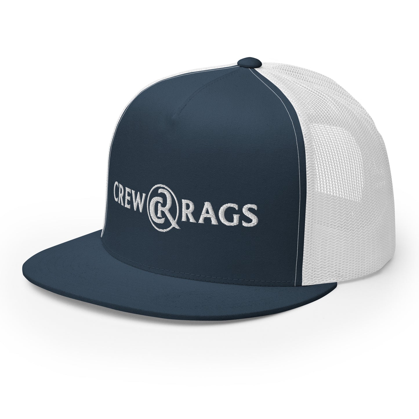 Crew Rags Logo Trucker Cap