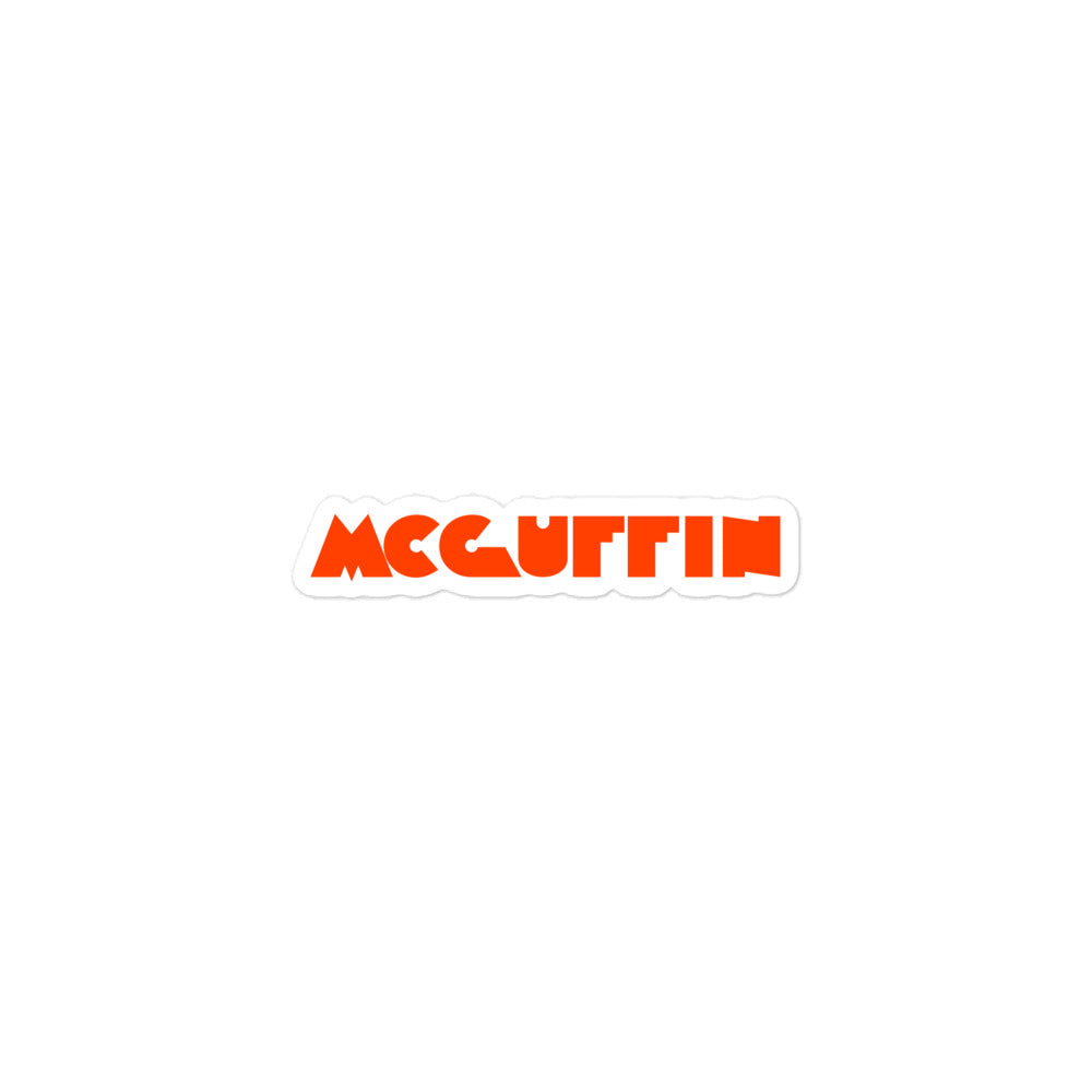 MacGuffin McGuffin Film Crew Movie Sticker