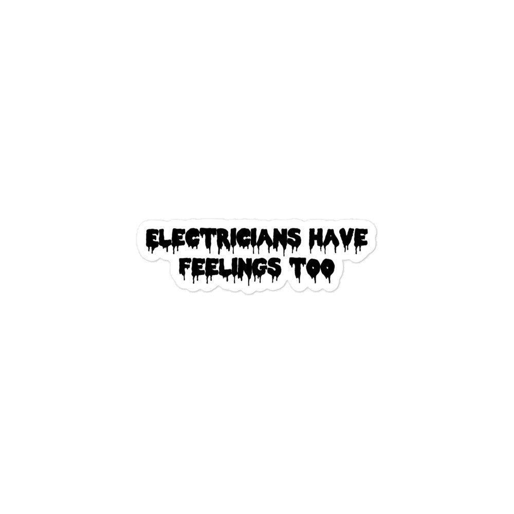 Electrician Film Crew Sticker