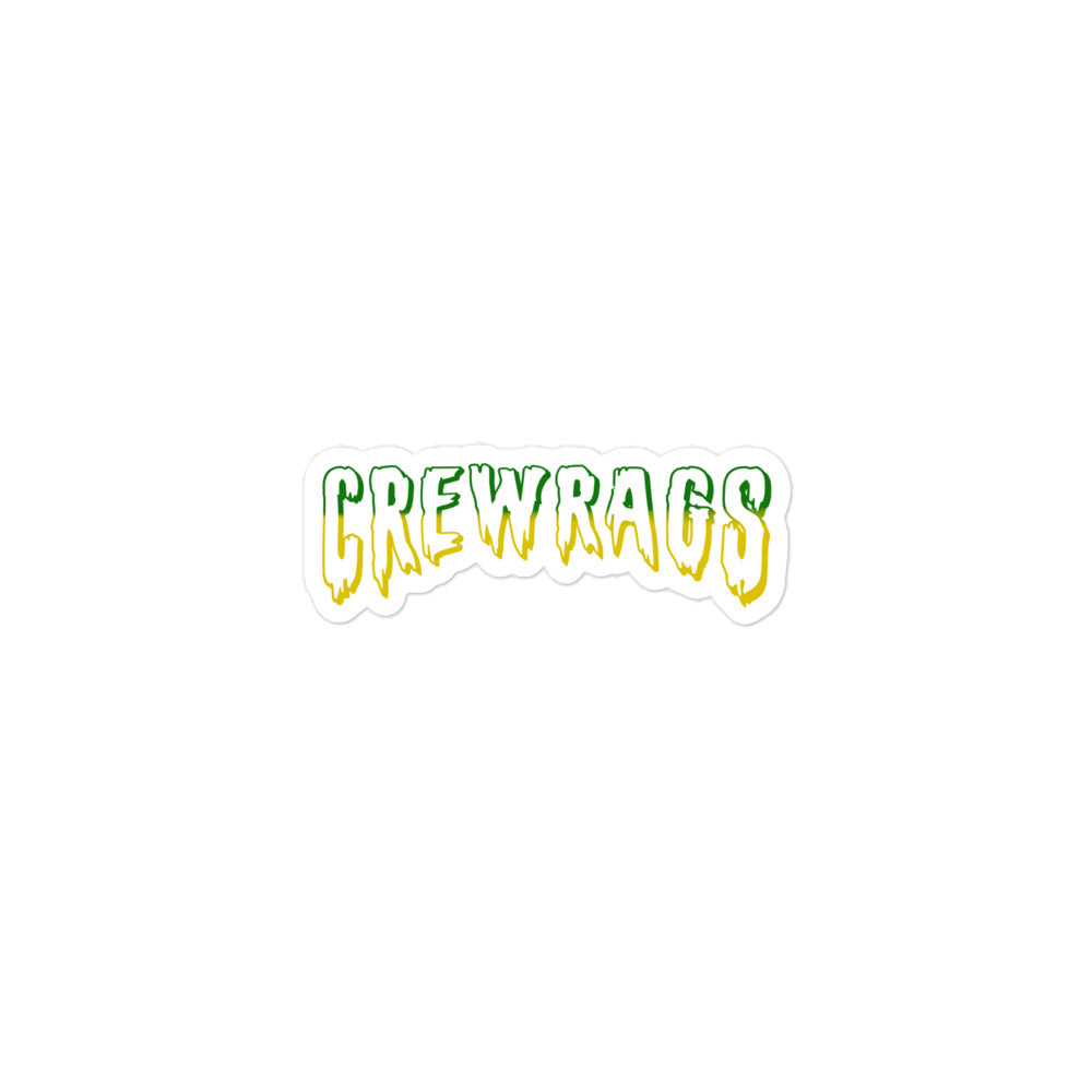 Crew Rags Monster Stickers