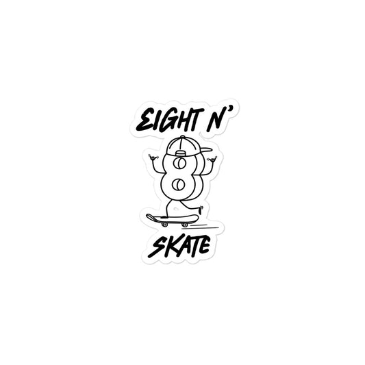 Eight and Skate Film Crew Sticker