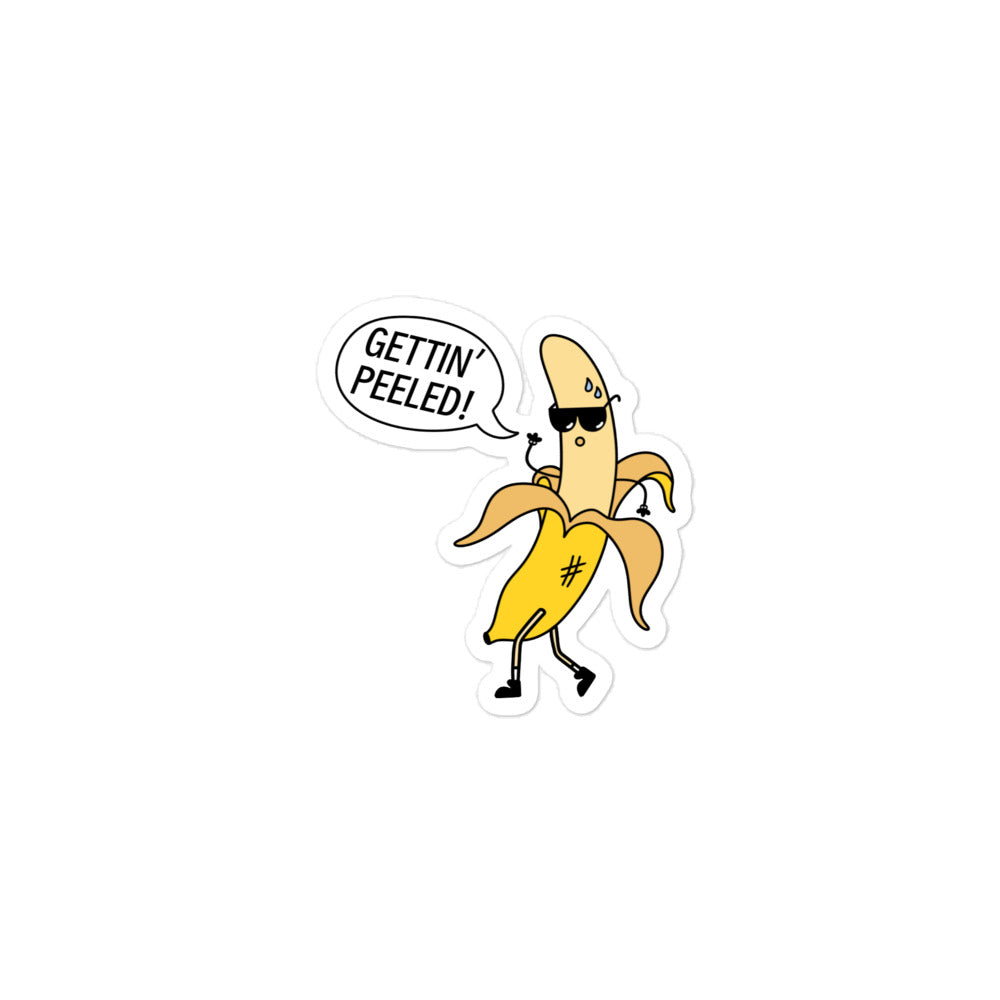 Bananaman caption sticker