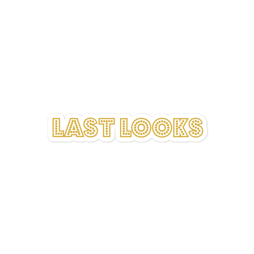 Last Looks Stickers