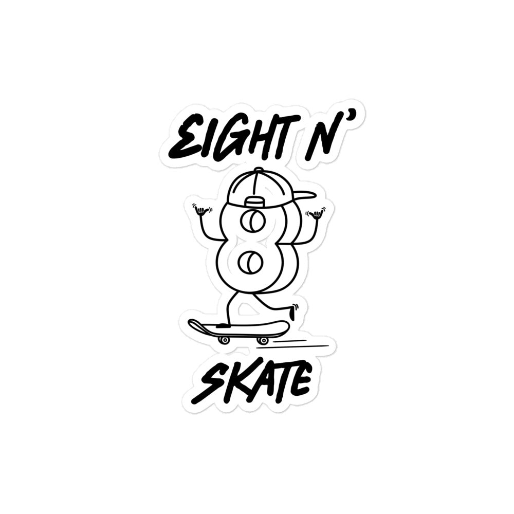 Eight N' Skate Stickers