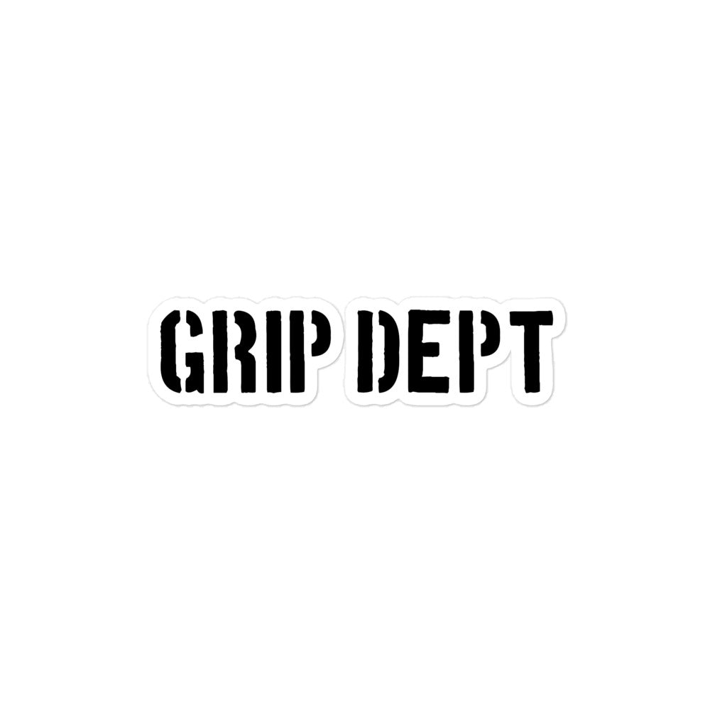 Grip Dept Stickers