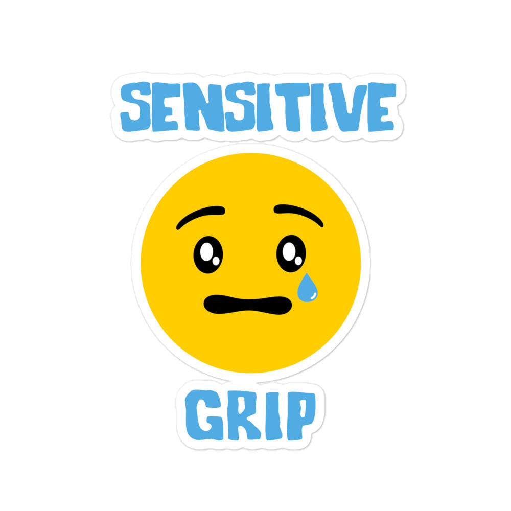 Sensitive Grip Sticker