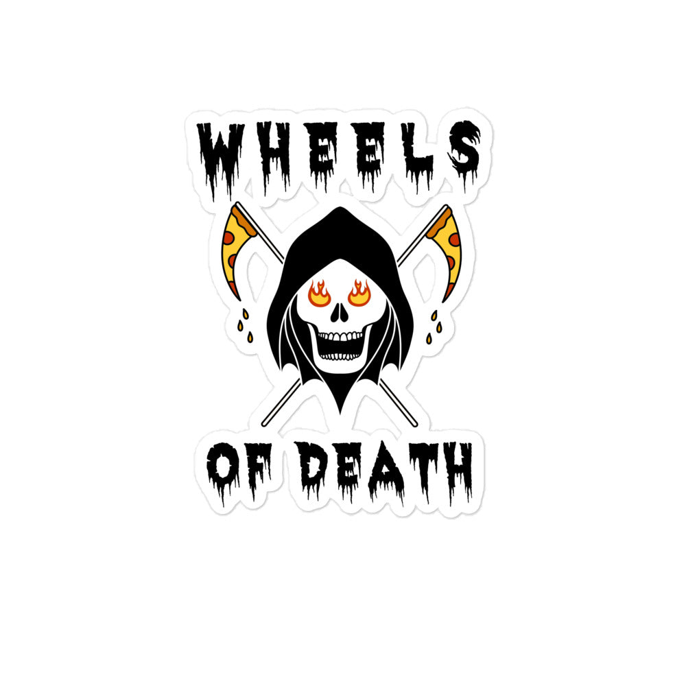 Wheels of Death Sticker