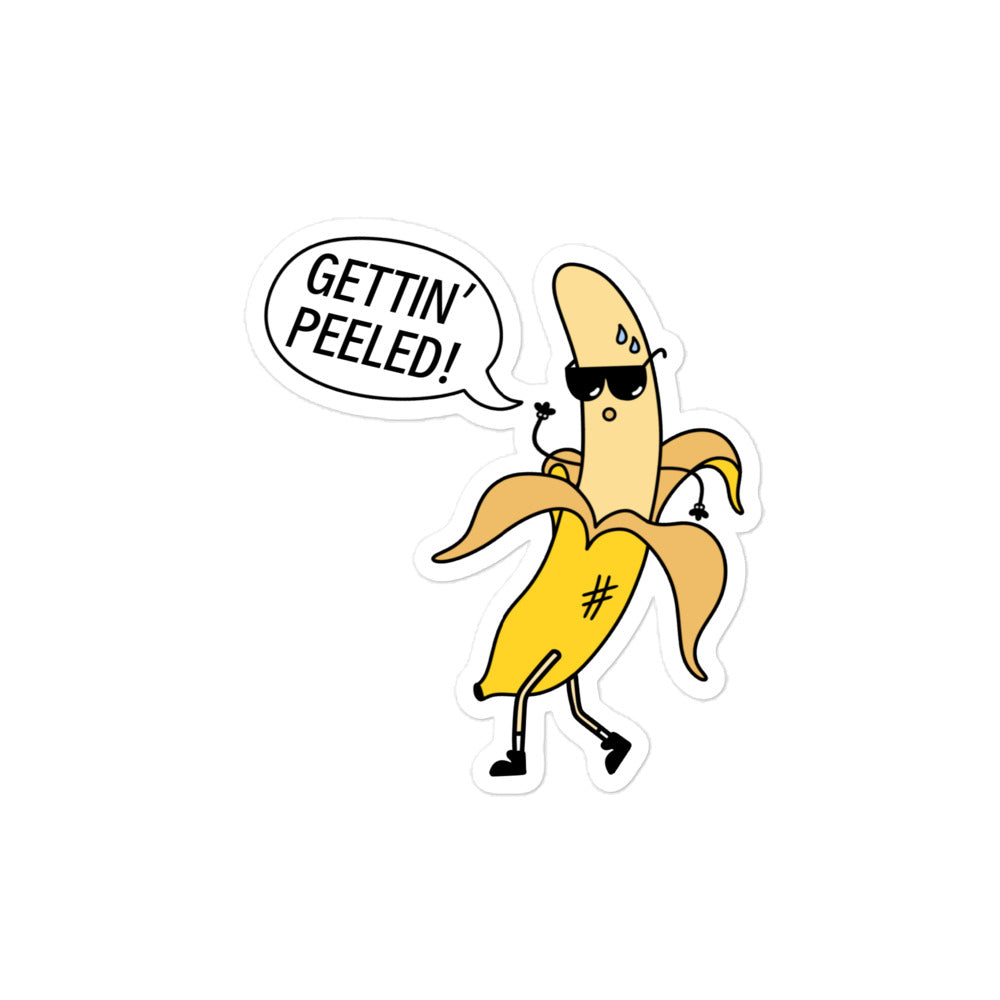 Bananaman caption sticker