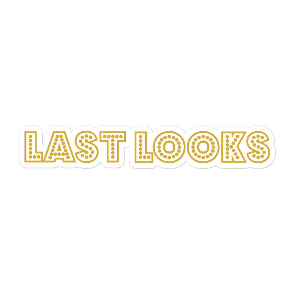 Last Looks Stickers