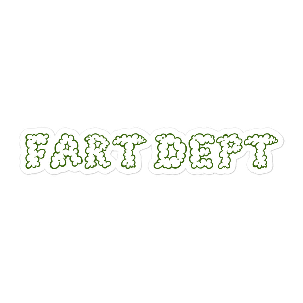 Fart Dept Stickers