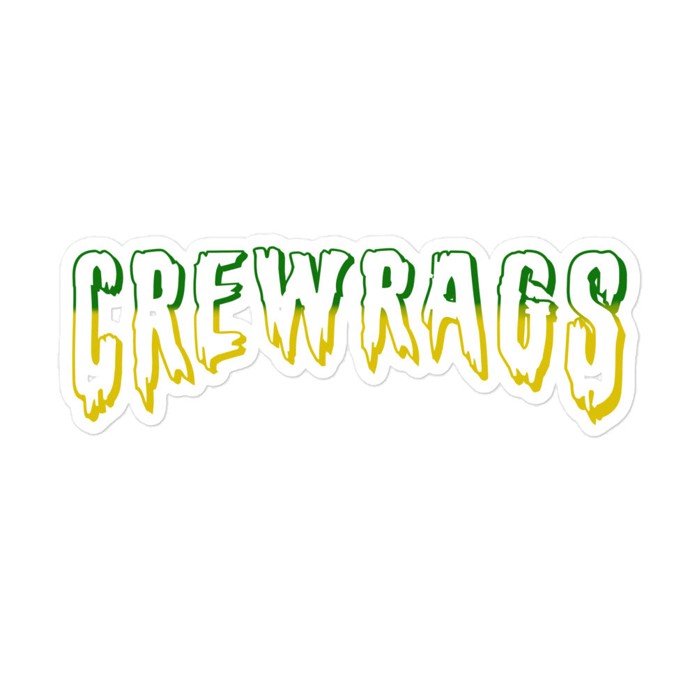 Crew Rags Monster Stickers