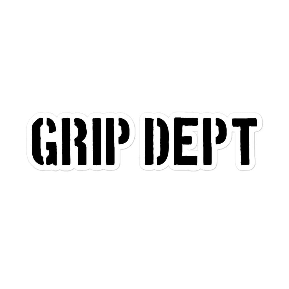 Grip Dept Stickers