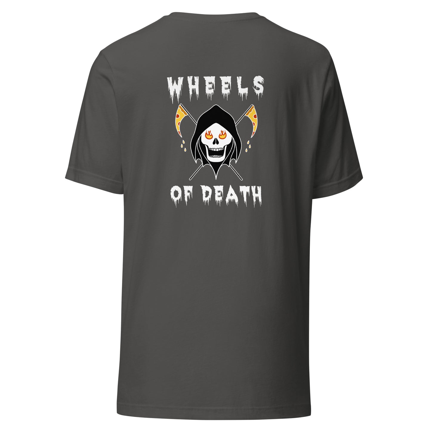 Wheels of Death 2 Sided T-Shirt