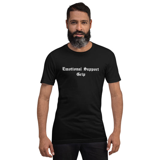 Emotional Support Grip Film Crew T-Shirt