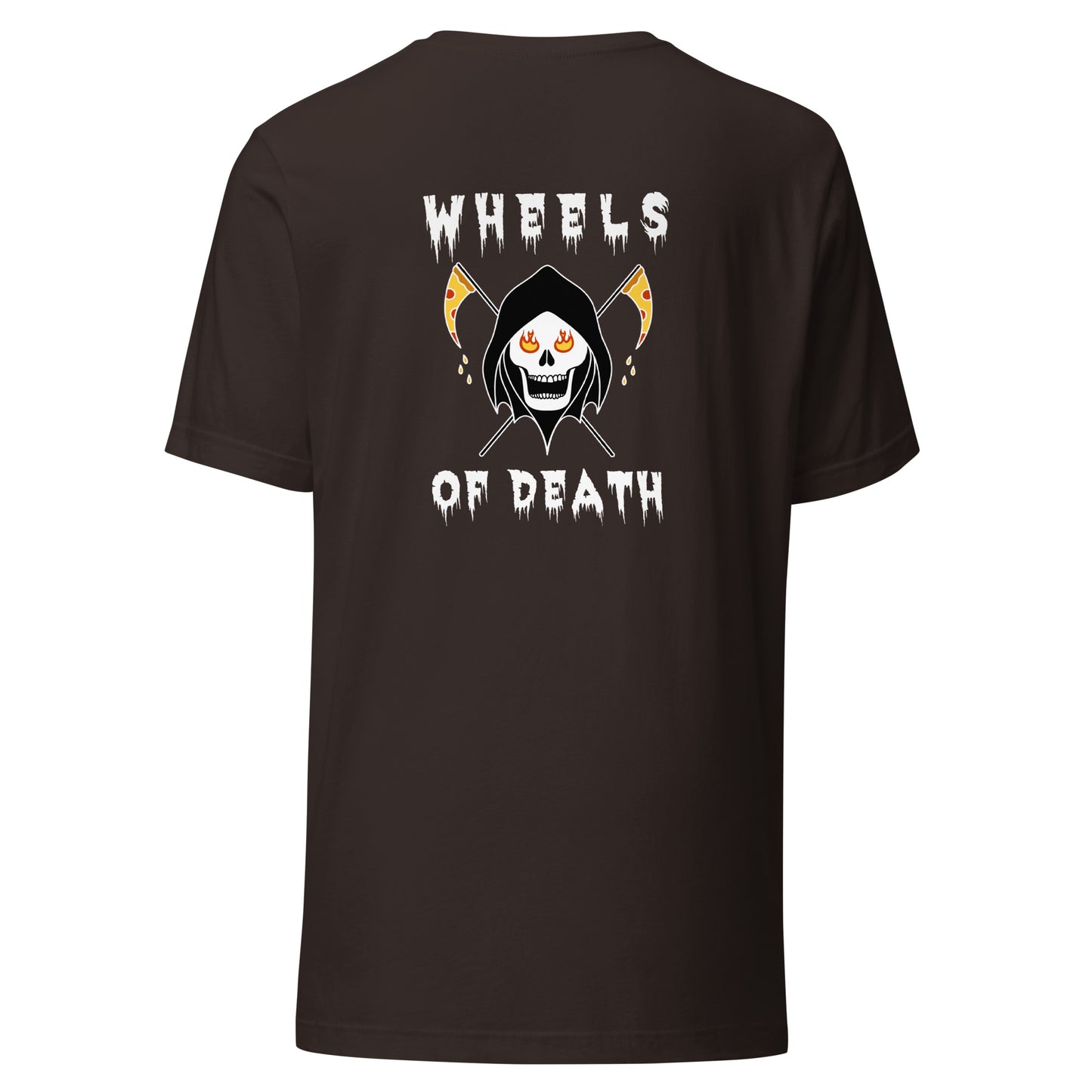 Wheels of Death 2 Sided T-Shirt