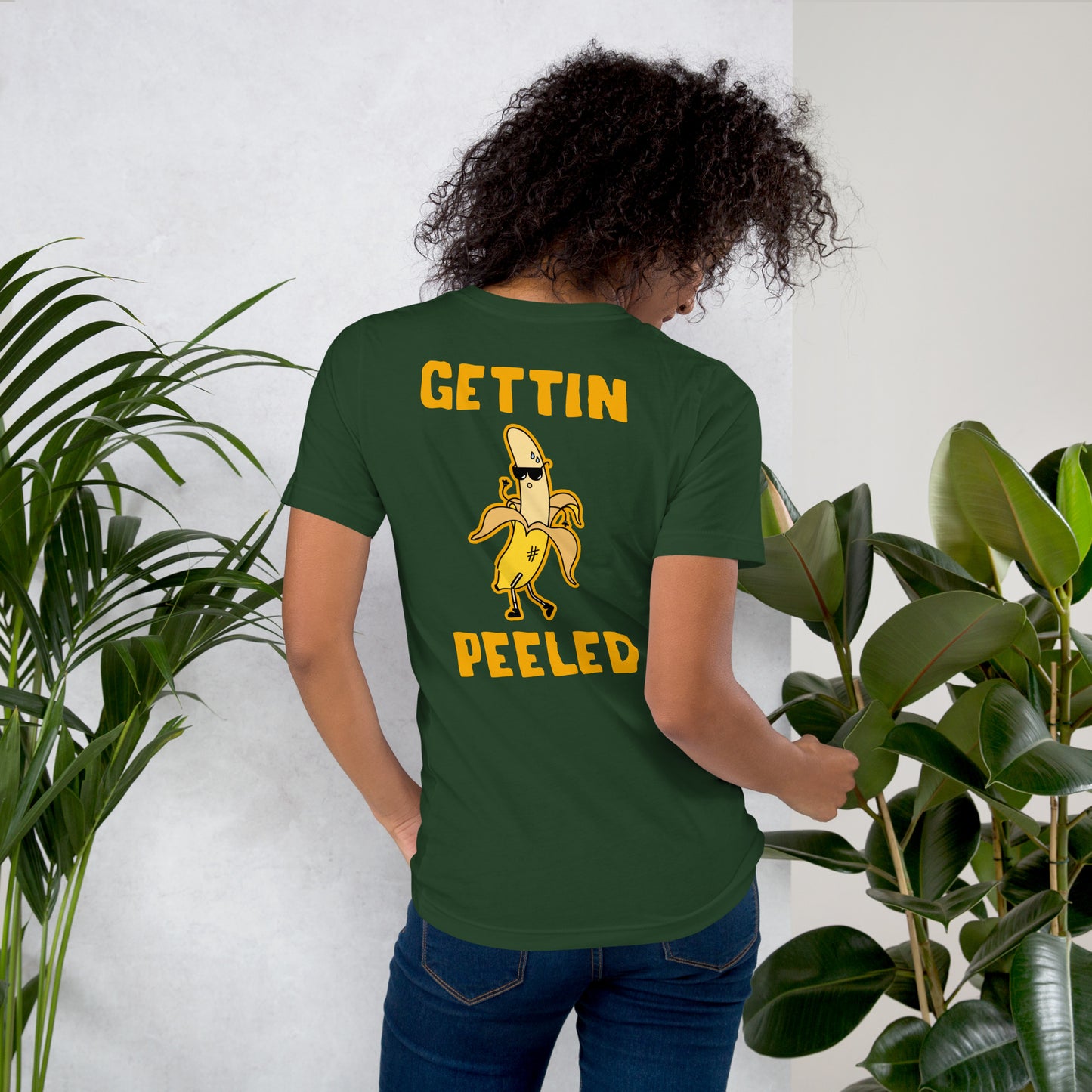 Gettin Peeled 2 Sided T-Shirt