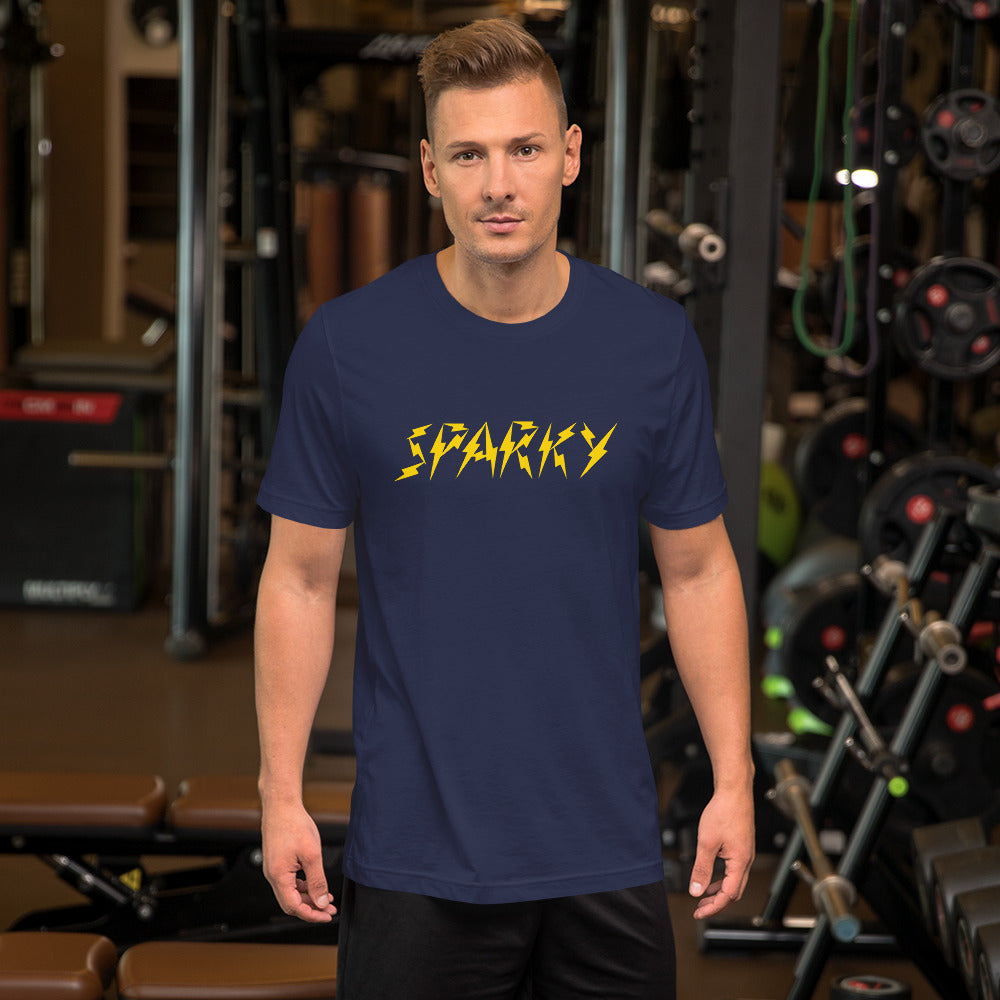 Sparky Juicer Electrician Film Crew Movie T-Shirt